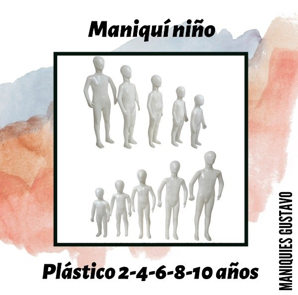 Producto - Maniquíes de niños de plástico - 1