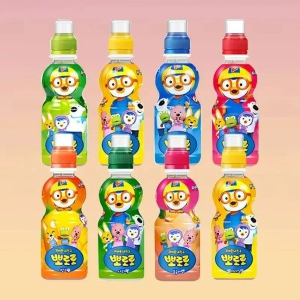 Producto - Bebida Koreana Pororo (ingrese para elegir sabores)