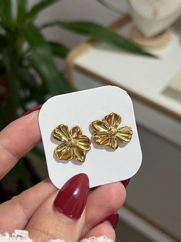 Producto - Aros flor lisith