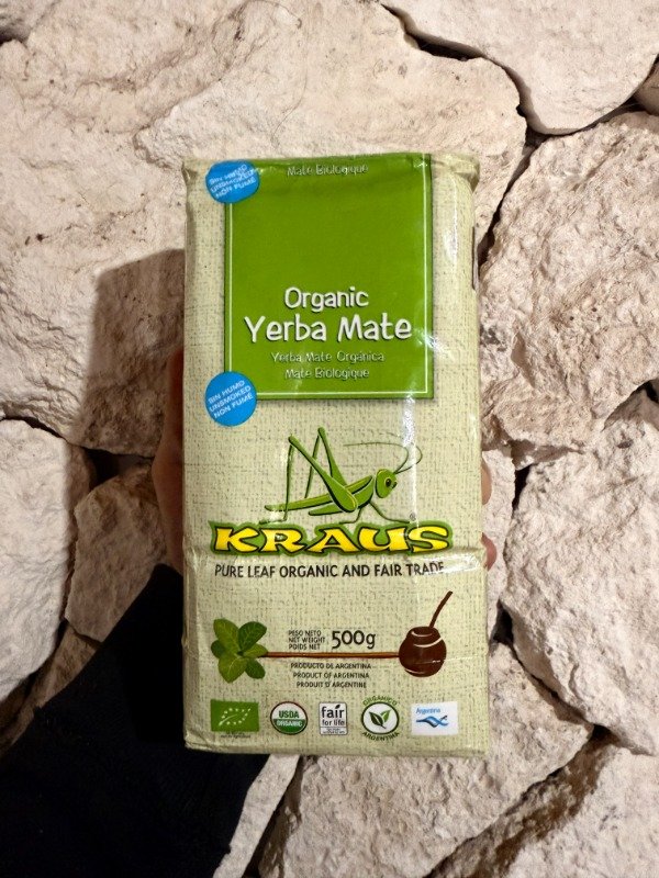 Producto - Yerba Mate Kraus Despalada Orgánica 500gr