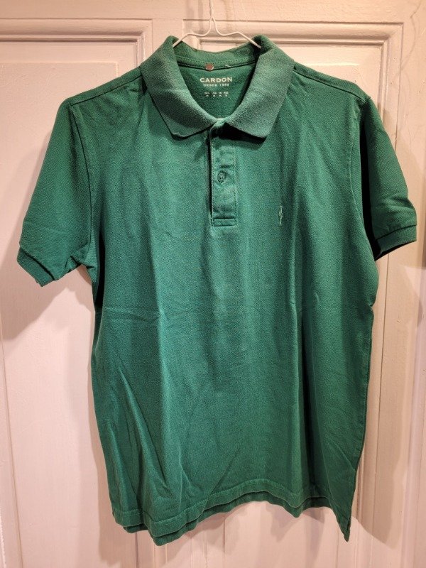 Producto - Chomba CARDÓN verde inglés Talle S - PRECIO: 20X