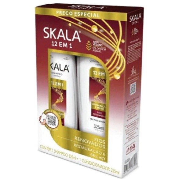 Producto - Kit Shampoo y Acondicionador Skala 12 em 1