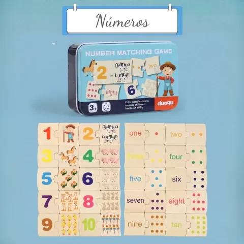 Producto - Juego de asociación Numbers