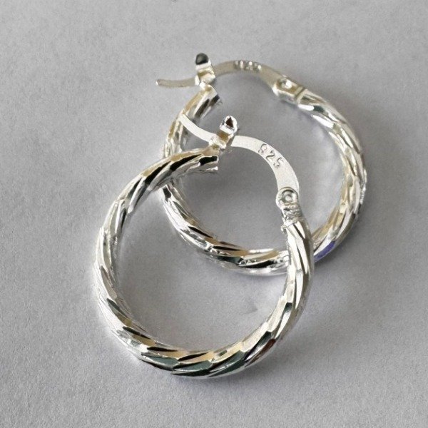 Producto - Argollas Plateadas