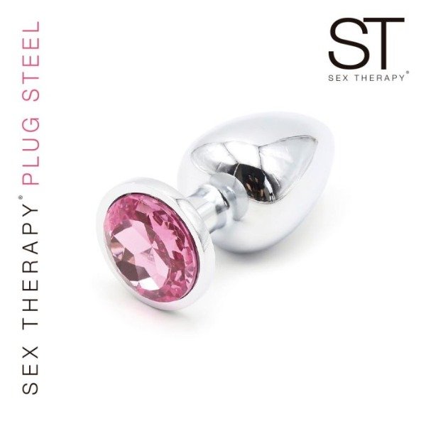 Producto - Plug steel pink S