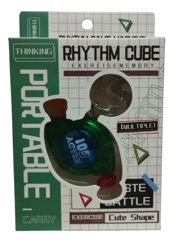 Producto - LLAVERO MINI GAME PLAYER RITMICO CUBO CON COLGANTE