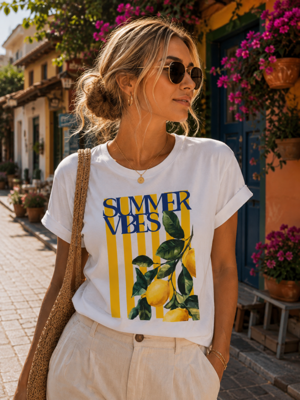 Producto - Remera Limones Cuello Redondo - 0