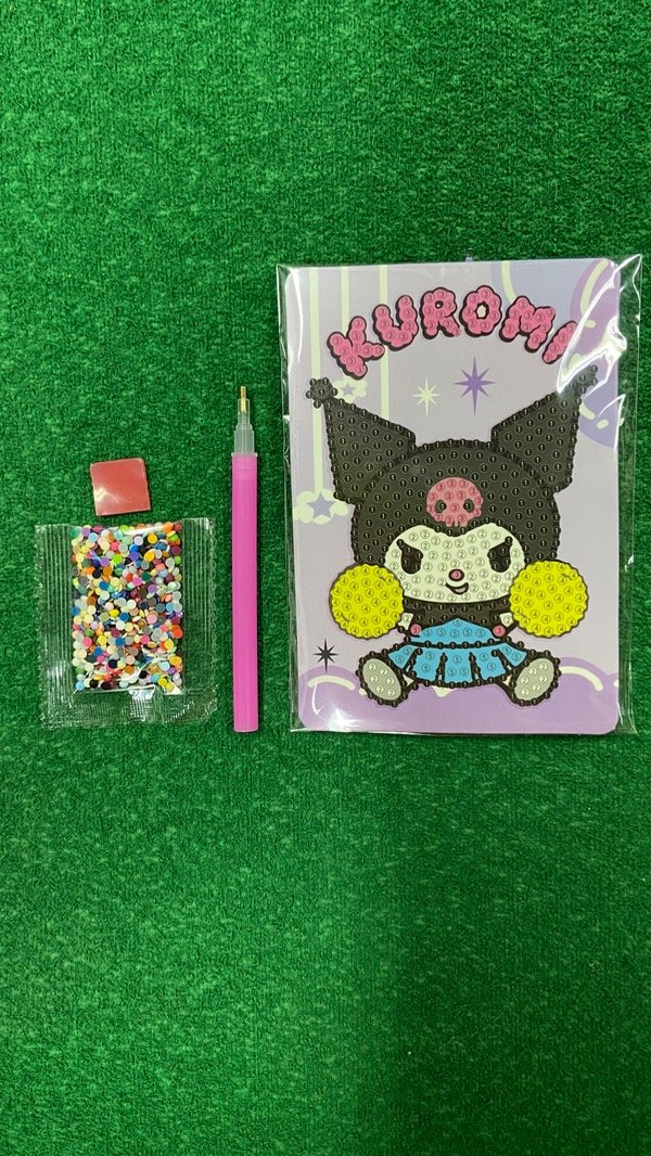 Producto - Diamond Painting Kit SANRIO Kuromi (porrista)