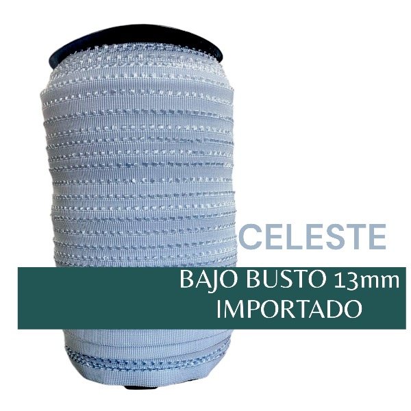 Producto - Bajo Busto 13mm Cono CELESTE