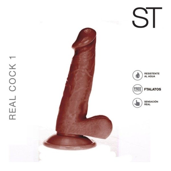 Producto - Dildo macizo con ventosa 12,5x3.8