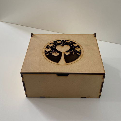 Producto - Caja de té - 4 compartimentos
