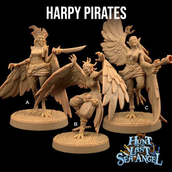 Producto - Arpías piratas c/u