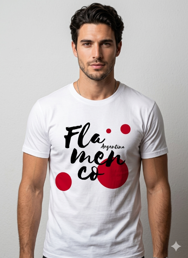 Producto - REMERA HOMBRE FLAMENCO ARGENTINA TL