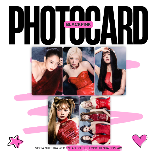 Producto - SET PHOTOCARDS BLACKPINK COMEBACK