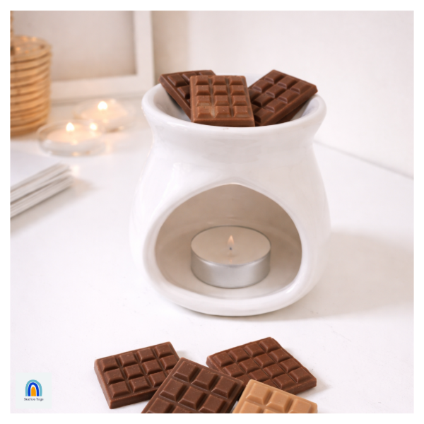 Producto - Souvenir hornito aromático + wax melts Chocolates (MÍNIMO 10 UNIDADES)