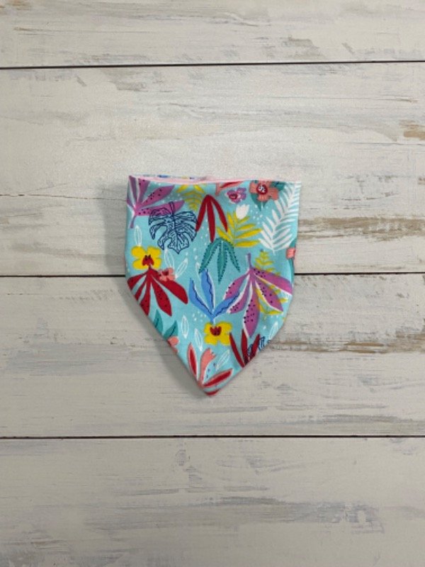 Producto - Bandana reversible floreada
