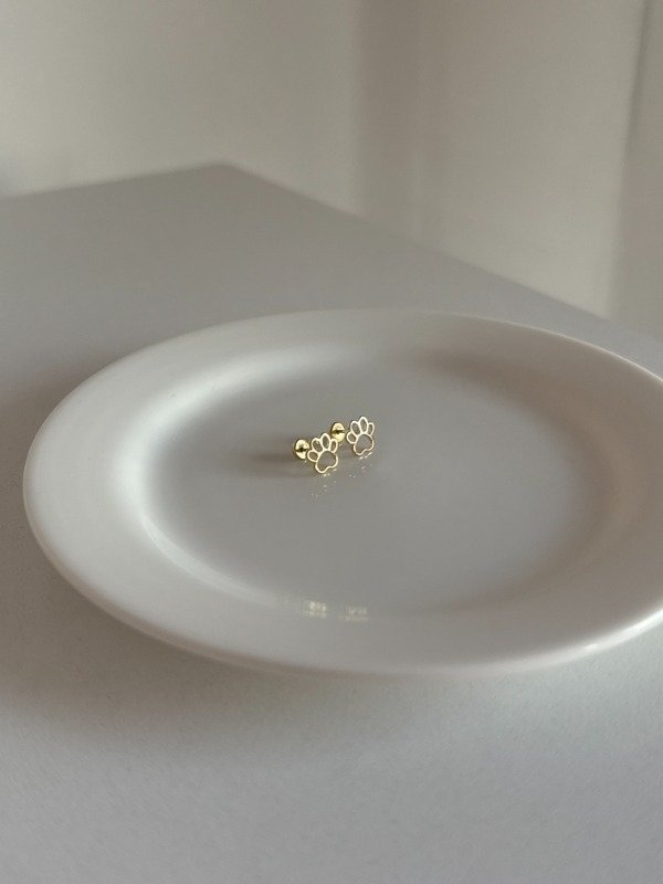 Producto - ABRIDORES ENCHAPADOS EN ORO POR PAR (HUELLITAS)