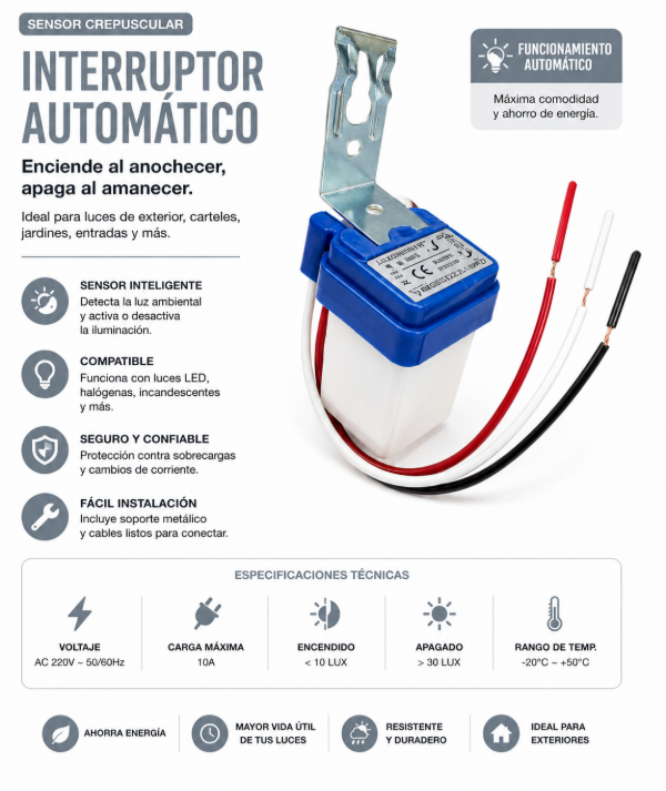Producto - Fotocelula