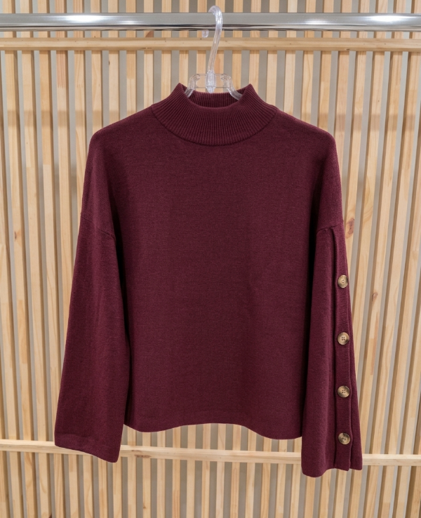 Producto - Sweater vino botones - 0