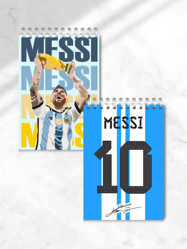 Producto - Pack 2 Anotadores A6 - Messi