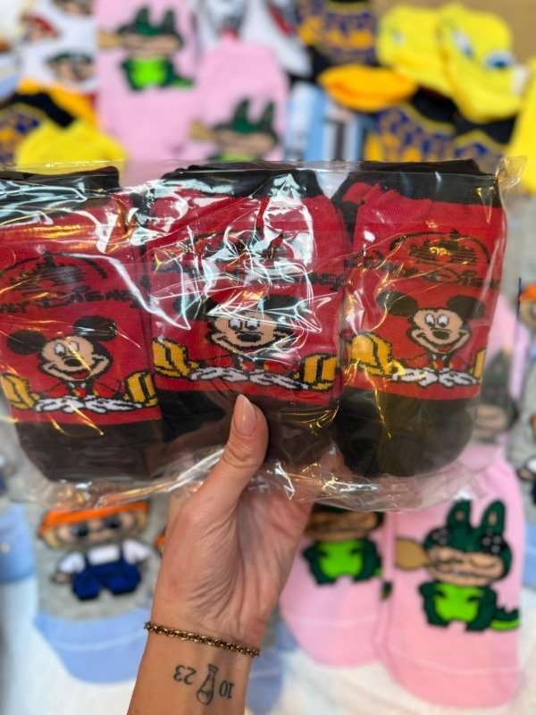 Producto - Docena Cerrada Soquetes Mickey Kids