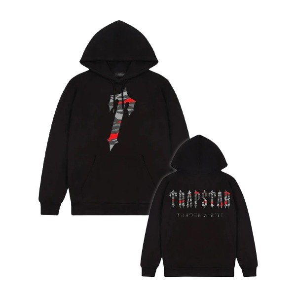 Producto - HOODIE TRAPSTAR DECODED RED CAMO