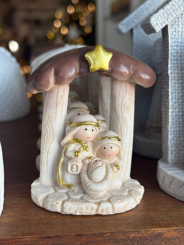 Producto - PESEBRE CON ESTRELLA DORADA