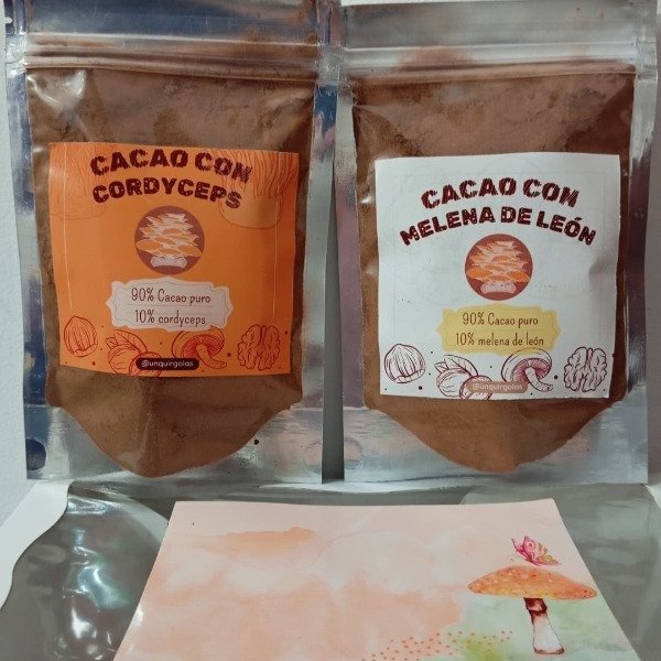 Producto - Café o Cacao + sal marina con hongos
