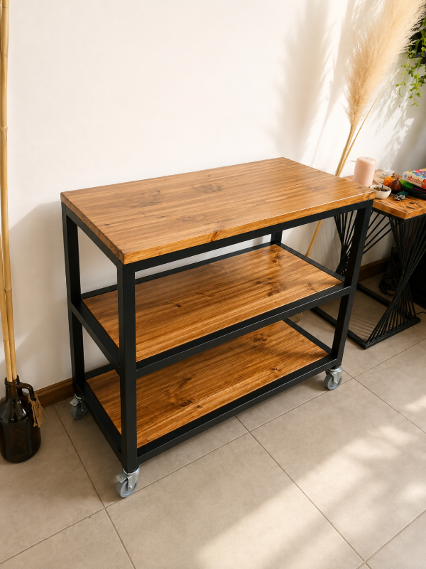 Producto - Isla de cocina charly. Barra con ruedas - 3