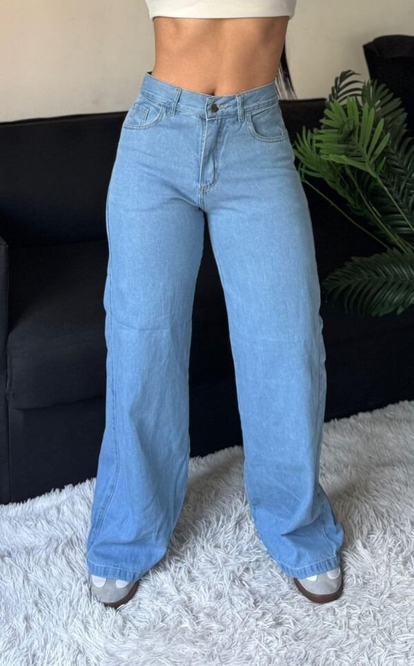 Producto - Jean Wide malby celeste