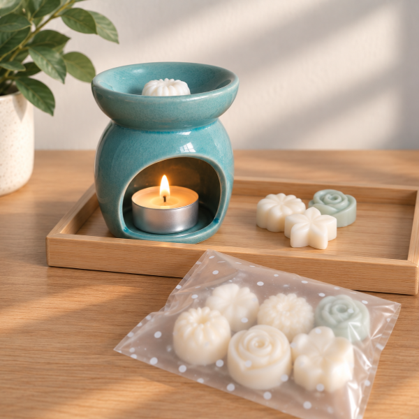 Producto - Combo Bienestar - Hornito + Vela de noche + wax melts - 6