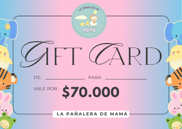 Producto - GIFT CARD 70MIL