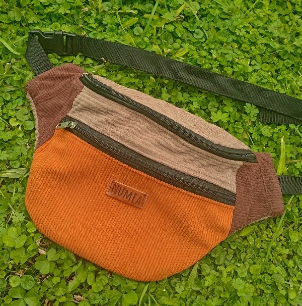 Producto - Riñonera Corderoy terra
