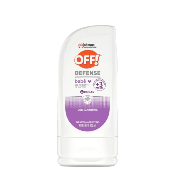 Producto - Repelente defense OFF! bebé gel 100ml