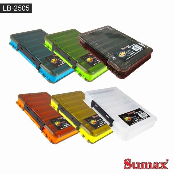 Producto - CAJA PARA SEÑUELOS SUMAX 27X19X5CM 14 DIVISIONES