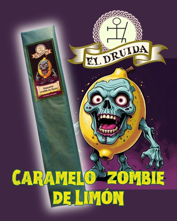 Producto - CARAMELO ZOMBIE DE LIMON - SAHUMERIOS ARTESANALES