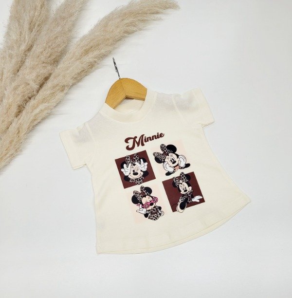 Producto - Remera minnie natural
