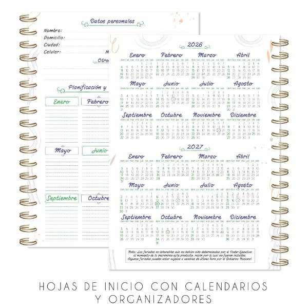 Producto - Cuaderno Removible A5  Norpac  Chic T. Dura - 4