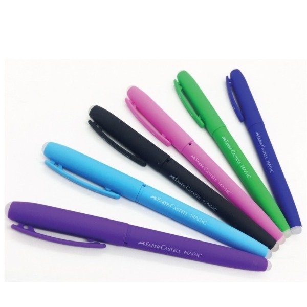 Producto - Bolígrafo azul Borrable Magic FABER CASTELL
