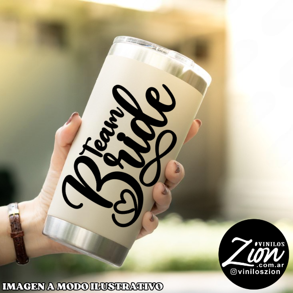 Producto - Vinilo Despedida de soltera Team Bride x 50