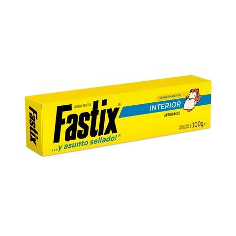Producto - ST03144ADHESIVO SELLADOR INTERIOR BLANCO ANTIHONGOS 25GRS FASTIX