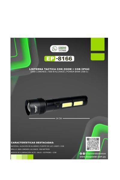 Producto - Linterna ep-8166