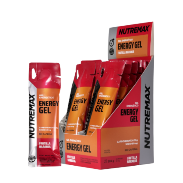 Producto - CAJA ENERGY GEL SIN CAFEINA x12 - NUTREMAX - 2