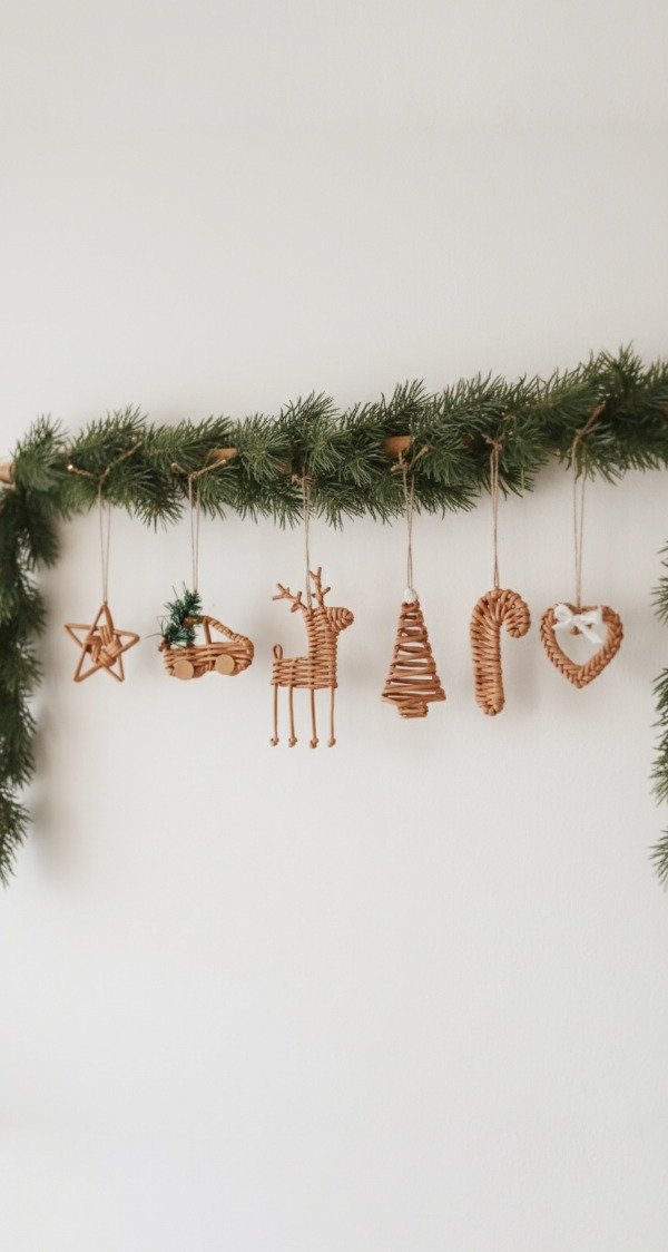 Producto - set navideño - cestería