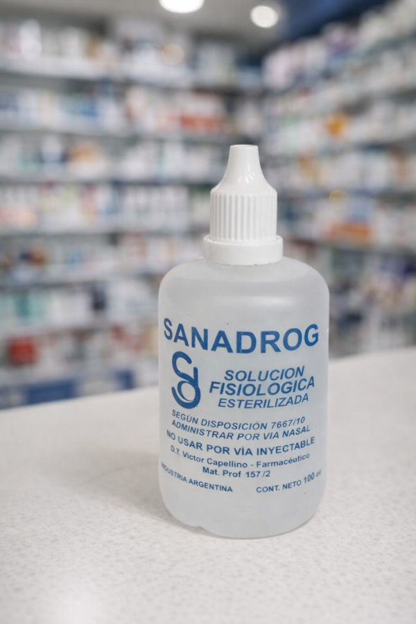 Producto - Solucion Fisiologica X 100ml Esteril Sanadrog