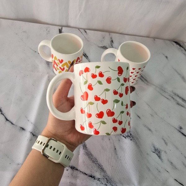 Producto - Taza recta decorada