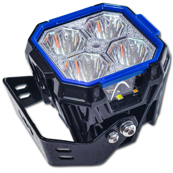 Producto - JGO FAROS PREMIUM DRL CON CABLEADO 35W POWER CHIP OSRAM PM-3INCH-DRL - 2
