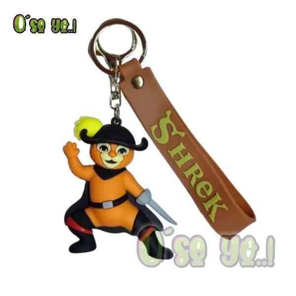 Producto - Llavero Gato Con Botas Cuento Shrek