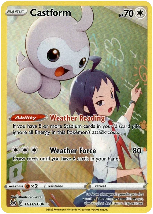 Producto - Castform - TG11/TG30 - Lost Origin - Holo