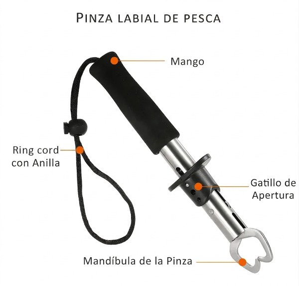 Producto - Pinza Boga Grip Metalica 25cm Mango Eva soporta hasta 15kg - 4